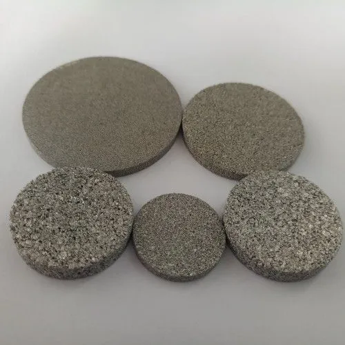 1mm Thickness Titanium Sintered Metal Porous Filter Plate Porous Titanium Filter Powder Metallurgy Filtration PEM Electrolysers photo-2