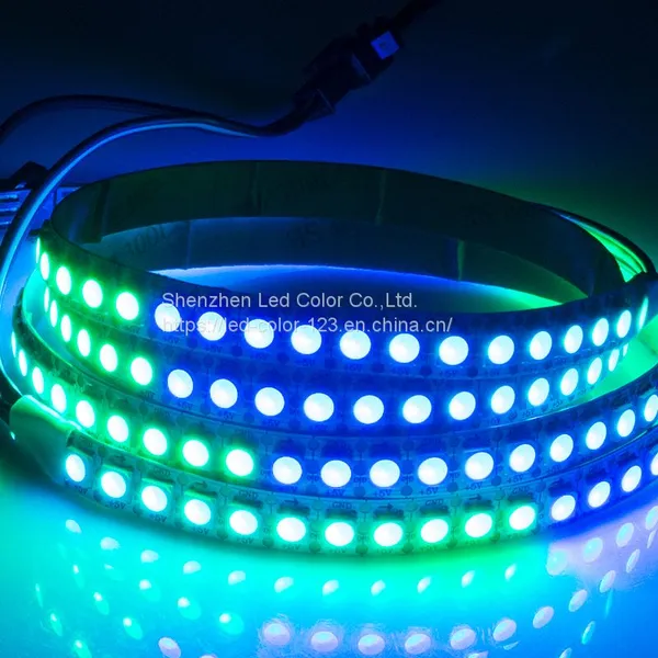 144leds/M 43.2W/M WS2812B LED Pixel Strip 4 IN 1 RGBW Landscape Lights Digital Led Strip Lights photo-3