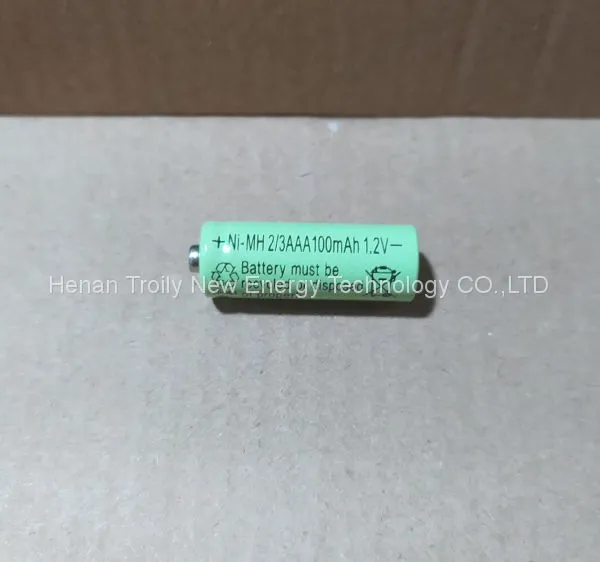 TROILY Ni-MH 2/3AAA100mAh 1.2V Rechargeable Battery photo-2