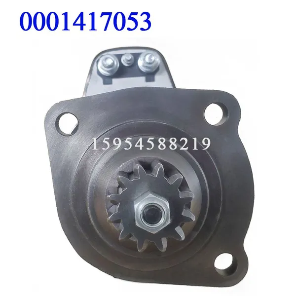 Bosch 0001417053 Automotive Starter Motor Manufacturing Starter Motor 6.5kw China 24V Engine Starter for Renault Truck photo-3