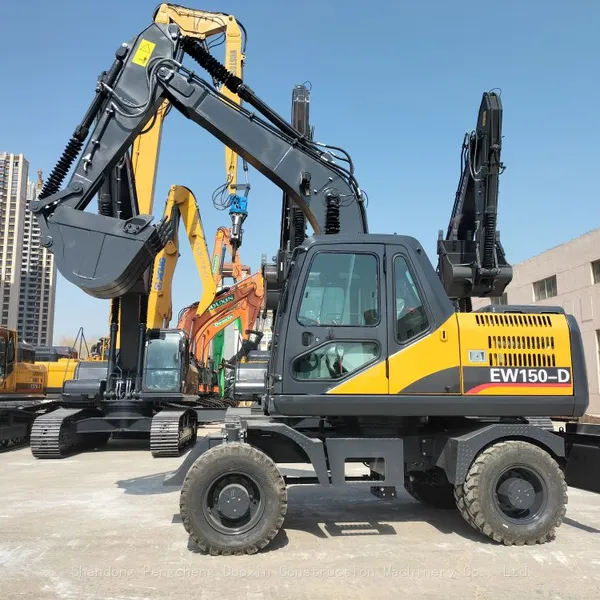 Колёсный экскаватор модели DX 150W-9