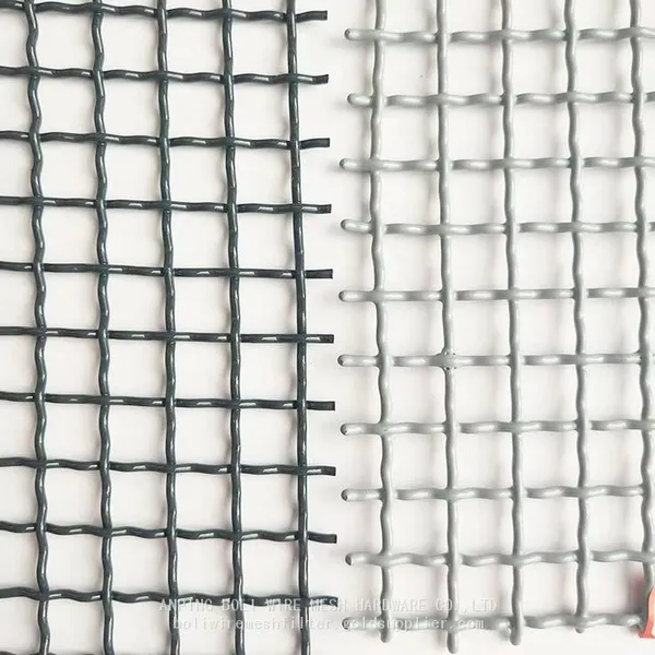 65MN Crimped Wire Mesh Stainless Steel Mine Sieving Mesh Screen Crusher Mesh