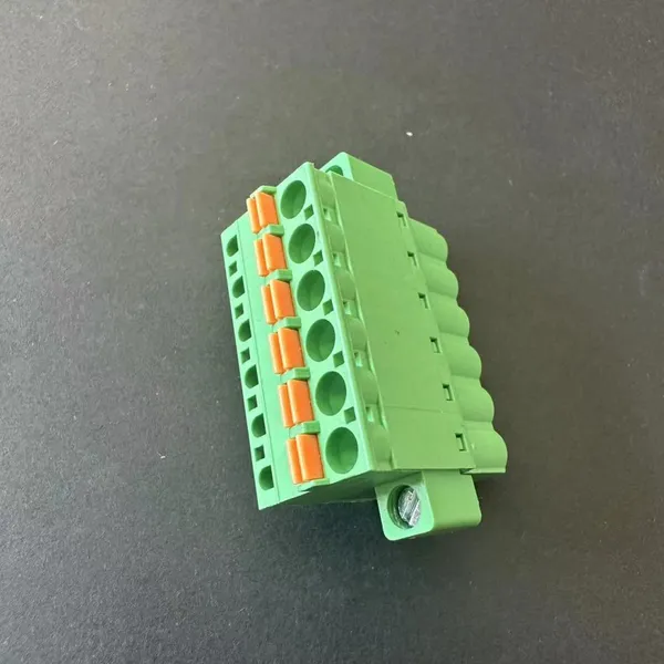 Plug-in Wiring Plug 2EDGKDM-5.08mm Pitch PCB Copper Flame-retardant Terminal Green Connector 2P-24P photo-4
