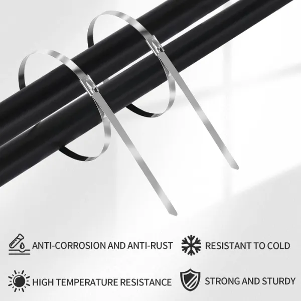 Stainless Steel Zip Tie Wraps photo-3