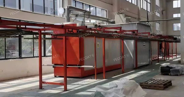 Precision Powder Coating Equipment for Agricultural Machinery Parts