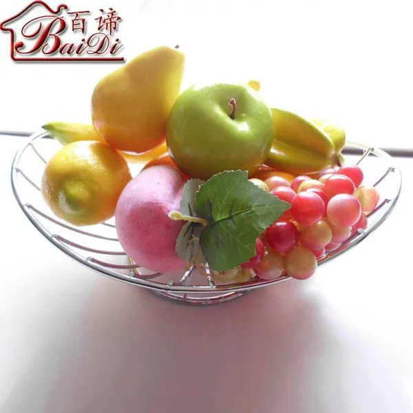 Серебряный корзинка для фруктов в форме юаньбао
