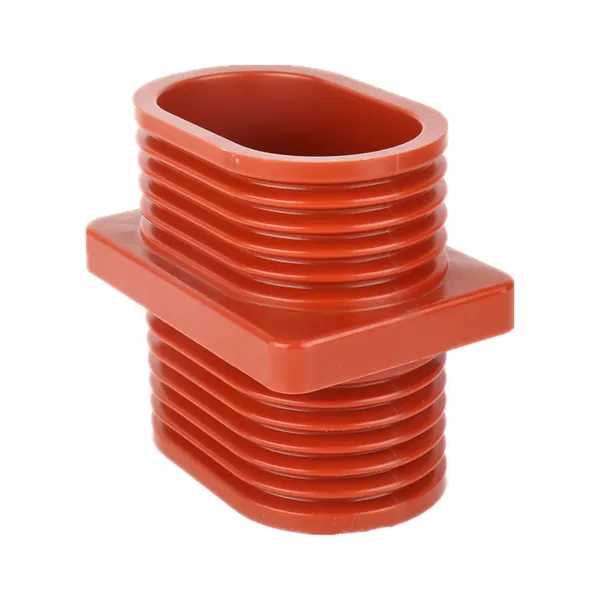 High Voltage Epoxy Resin Ceramic Busbar Support Clamp Insulator for 10kV-35kV Power Systems photo-2