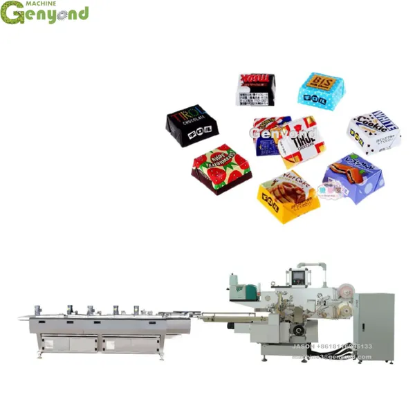 Factory Full Automatic Chocolate Folding Packing Machine Chocolate Bar Packaging Machine photo-6