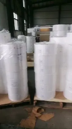 Vellum(matt) Adhesive Paper for Label Die Cut and Printing Good, Need Wax Ribbon When Use Barcode Printer photo-5