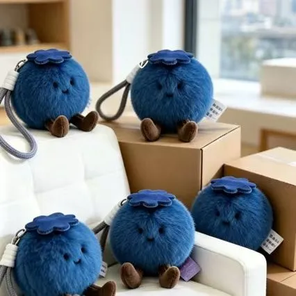 Kawaii Fruit Plush Bag Charm photo-3
