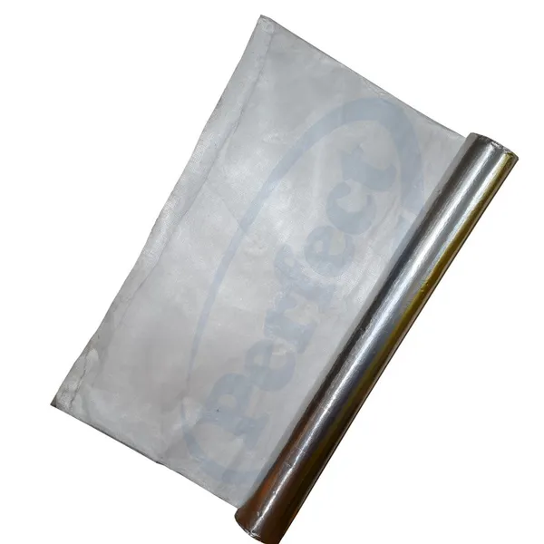 Heat Reflective Aluminum Foil Woven Fabric Vapor Barrier Foil Woven Cloth for Sale