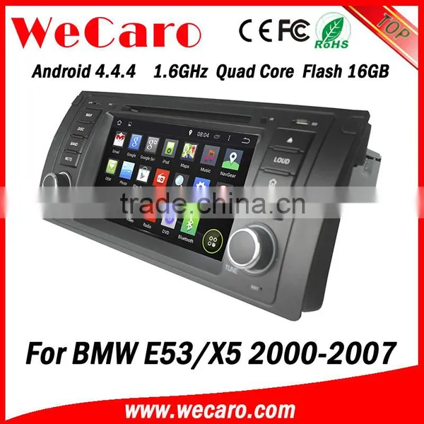 Top Version Android 4.4.4 Double Din Car Stereo Dvd Player for Bmw x5 Android Gps Navigation System Wifi 3g 2000-2007 photo-6