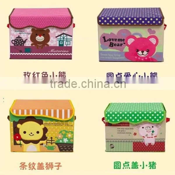 Non-woven Anime Plastic Storage Bins photo-2