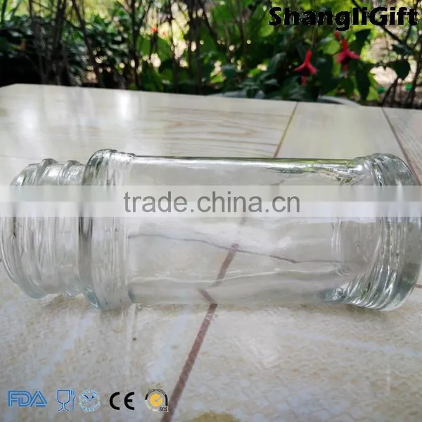 80ml Cylinder Spice Bottle Clear Glass Bottle With Sifter Cap photo-2