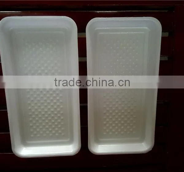Custom Good Quality Best Price Disposable Foam Trays For Food Packaging