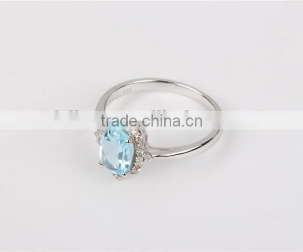 EU/US 6mm 10mm Size Womens Ring Solid 925 Sterling Silver Ring CZ Micro Paved Wholesale Fashion Engagement Ring photo-2