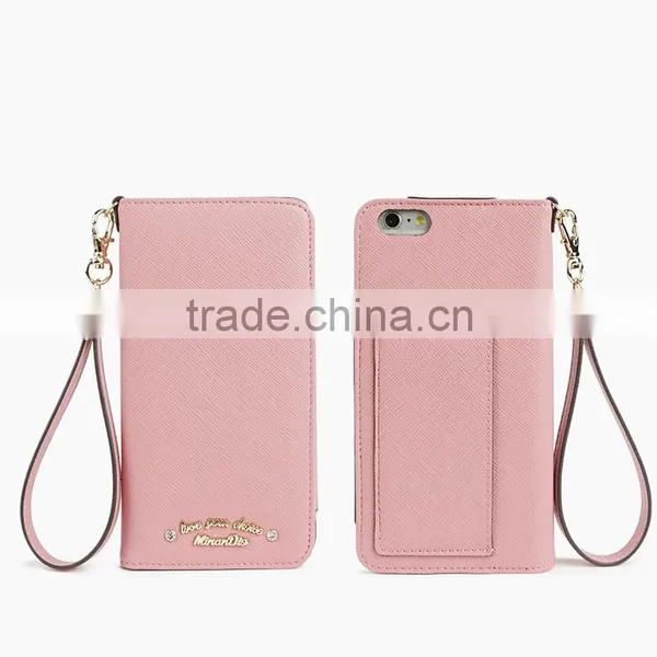 Minandio Leather Mobile Phone Case Design Cell Phone Cases for Iphone 6 Manufacturer photo-2