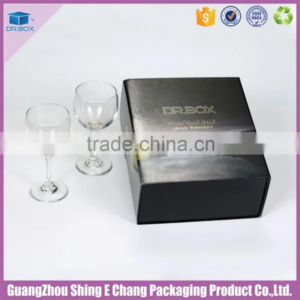 2016 Exquisite Die Plate Foldable Wine Packaging Box
