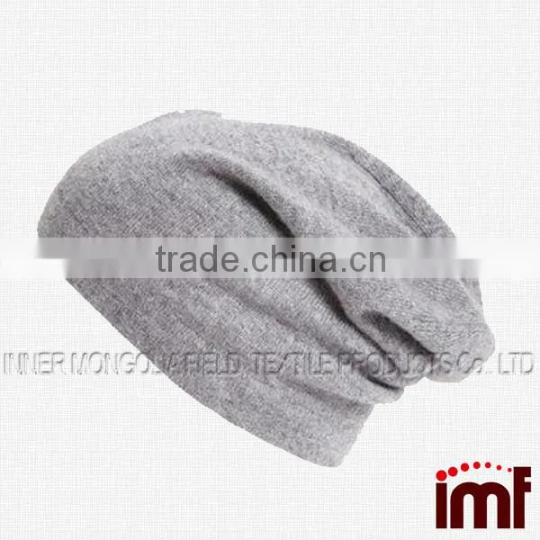 Oversized Wholesale Cashmere Baggy Beanie Hats photo-2