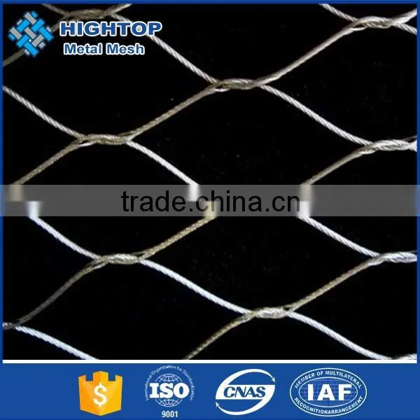 Anping Factory Stainless Steel Rope Aviary Mesh / Zoo Mesh photo-3