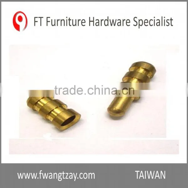 Taiwan High Quality Furnitur Glass Brass Metal Cabinet Shelf Support photo-3