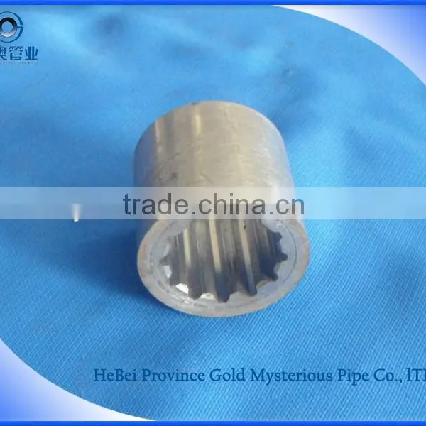 Dodecagonal Seamless Steel Pipe and Toothed Seamless Steel Tube photo-2