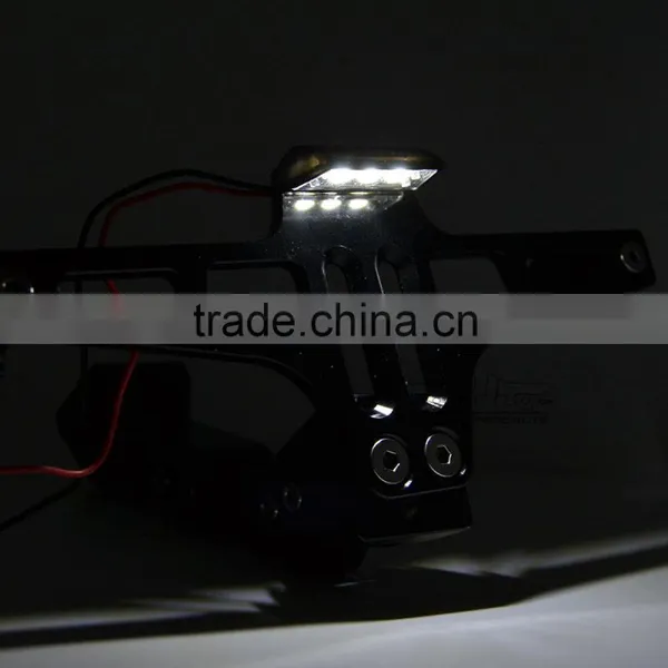 BJ-LPL-039 Recommended Universal Street Bike Aluminum License Plates Bracket With LED photo-6