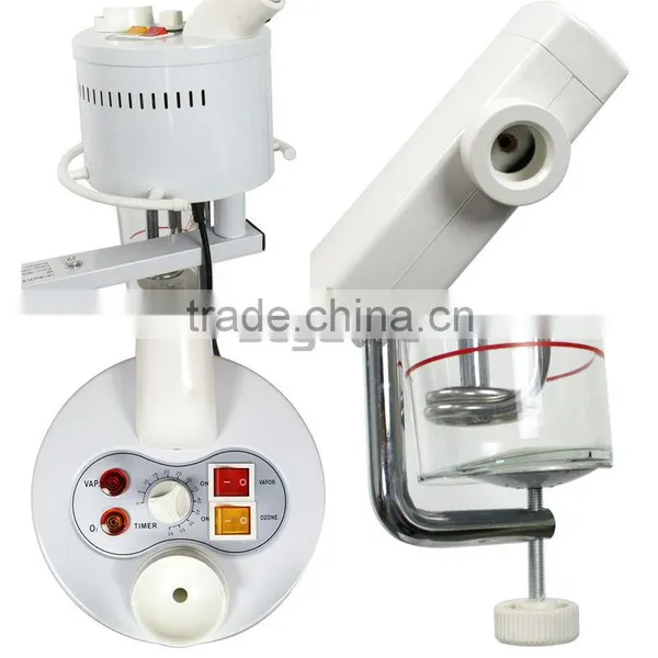 UV Ozone Rolling Facial Steamer Machine Salon Spa W/5x Mag Magnifying Light Lamp photo-4