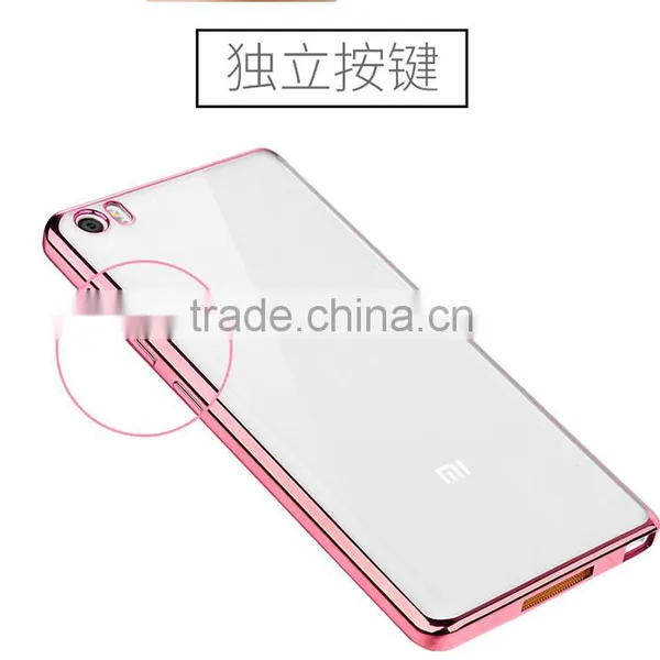Keno Crystal Clear Transparent TPU Silicone Soft Cover Case for Xiaomi Mi 5 photo-3