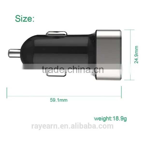 REYON 3.4A 2 Port USB Car Charger 12/24V for IPhone 6S Plus 6 Plus 6 5SE 5S 5 5C 4S, Samsung Galaxy S7 S6 Edge Plus Note 5 4 S5 photo-4