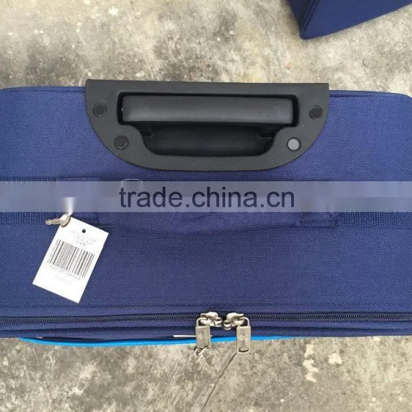 Inventory Stocklot Polyester 4pcs Trolley Luggage Set photo-5