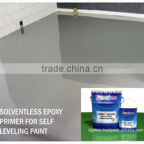 Solventless Moisture Resistance Colourless Epoxy Primer JONES SEALER for Self Leveling Coating