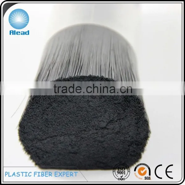 Diameter 0.18mm Shiny Black Color High Temperature Resistance PBT Mono Filament for Producing Medical Brush photo-2