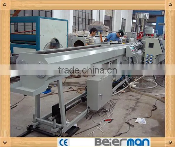 2016 Chinaplas 16-63mm Two Cavity PVC Pipe Production Line 55/120 photo-3