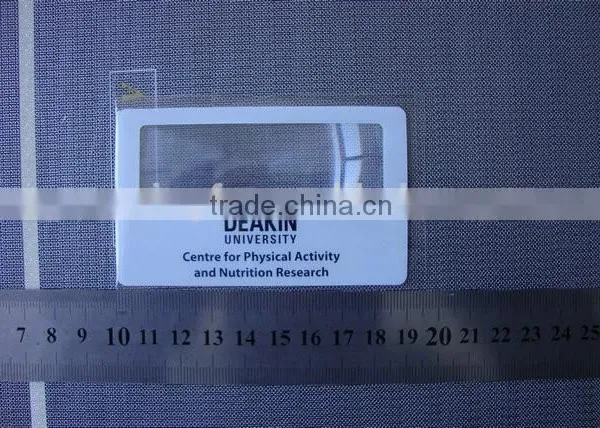 Magnifier Fresnel Lens Magnifier Pvc Credit Card Magnifier Business Card Magnifier,magnifying Lens, photo-4