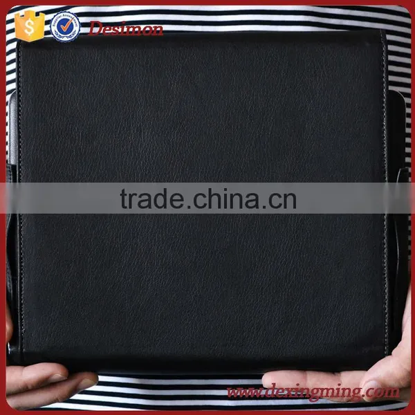 Hot Selling Custom Cheap pu Leather Notebook Portfolio photo-5