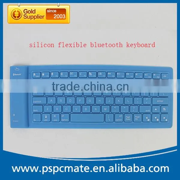 High Quality 83keys Waterproof Flexible Mini Silicon Soft Bluetooth Keyboard photo-3