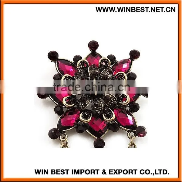 China Wholesale Bowknot Brooch, Brooches in Bulk,rhinestone Brooches photo-6