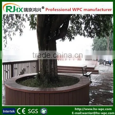 Cheap Composite Decking Material for Outdoor Flower Pot With Moisture-proof and UV-resistant photo-2