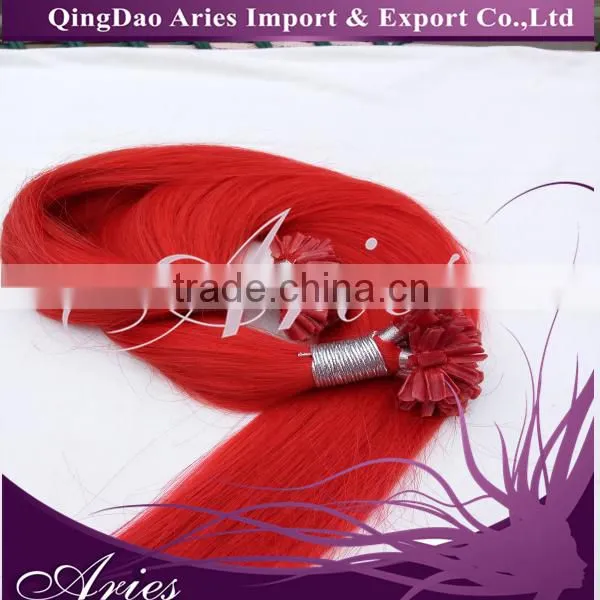 16"1g Russian Slavic Remy Double Drawn Italian Keratin U-Tip Real Hair Extension photo-6