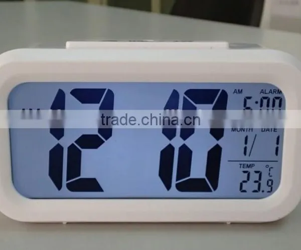 Digital Intelligent Clock, LCD Clever Clock, Digital Smart Light Clock photo-3