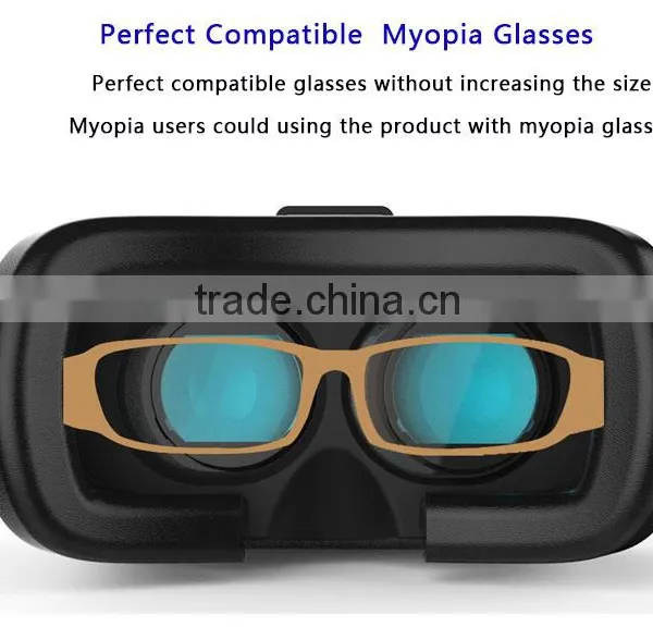 3D Glasses Glasses Type and Magenta&Green 3D Glasses Type vr Shinecon 3d Virtual Reality Helmet for Apple/android/xbox/psp photo-5