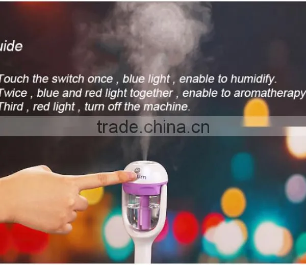 2016 Most Popular Portable Car Humidifier Air Freshener Essential Oil Humidifier for Car, Car Aroma Diffuser photo-5