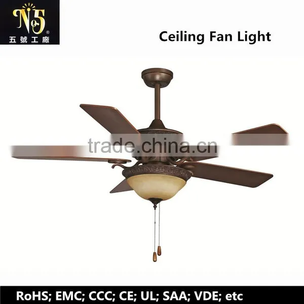 Simple New Design Ceiling Fan With Light For Home photo-4