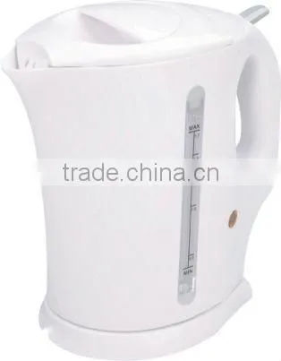 Cheap 1.7L Plastic Cordless Electric Kettle on Power Base,cheap Mini Cordless Plastic Kettle, CE/RoHS Approved HEK-8080