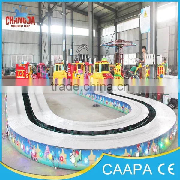 C&Q Amusement Rides, Exciting!! Entertainment Equipment Amusement Park Children Climbing Car Games Kiddie Train Rides photo-5