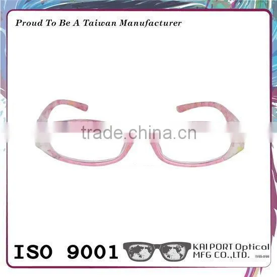 Pattern and Colour Combination With Diamond Shape Curving Design ce Optical Frame photo-4