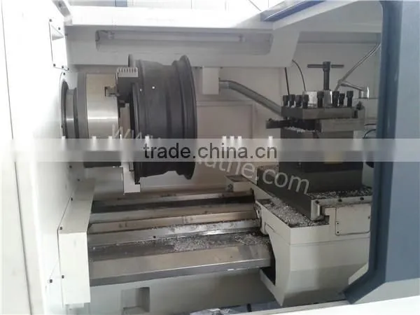 Car Rim Scratch Repair CNC Alloy Wheel Lathe Wrc28 With Touch Probe Quality Choice photo-3