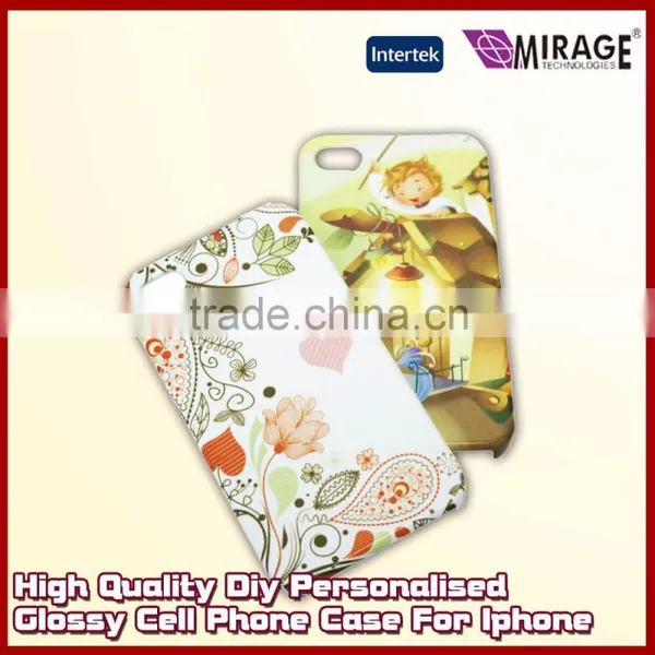 High Quality Diy Personalised Glossy Cell Phone Case For Iphone