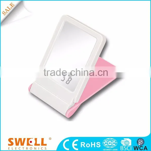 Wholesale Plastic Travel Table Alarm Clock , Plastic Alarm Clock